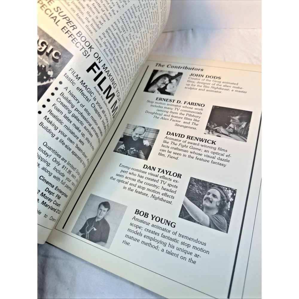Film Magic Fantastic Guide Special Effects Filmmaking 1979 Don Dohler 2nd Print - Picture 13 of 13
